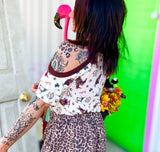 Hell Raisin’ Honey Cold Shoulder Top