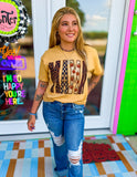 Patchwork Mama Tee• Made To Order