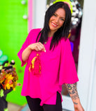 Pink Pulse Pocket Top