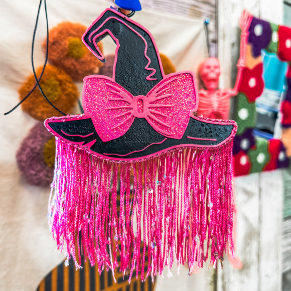 Conical Hat Car Freshie• Marshmallow Fireside Scent
