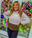 Lilac Glow-Up Cropped Hoodie