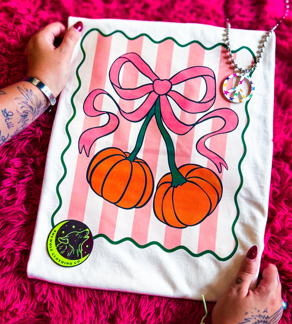 Pumpkin Patch Postmark Tee• Made To Order