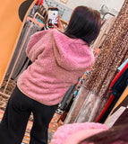 Pink • Ultra-Cozy Zip-Up Sherpa Jacket