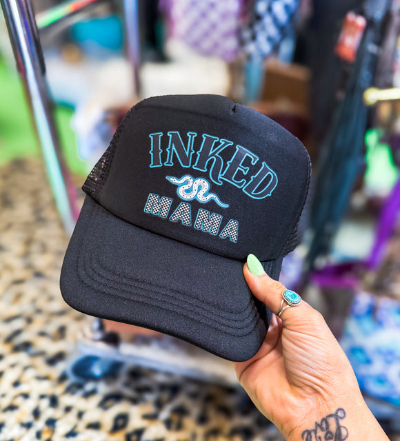 Turquoise Inked Mama• Made To Order