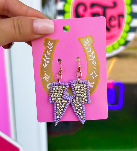 Shimmer Shock Earrings