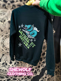 Lethal By Nature Pull Over Sweater• Made To Order