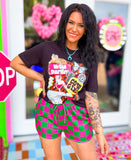 Wild Darlin’ & Dangerous Tee• Rhinestone Embellished