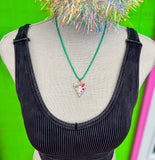 Painted Pulse Neckalce