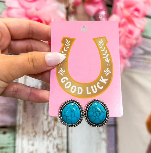 Cowgirl Gem Earrings