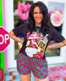 Wild Darlin’ & Dangerous Tee• Rhinestone Embellished