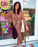 Cocoa Comfort Hooded Duster