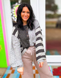 Modern Mosaic Long Sleeve Top