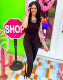 Blackout Babe Side Slit Jumper