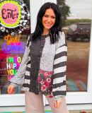 Modern Mosaic Long Sleeve Top