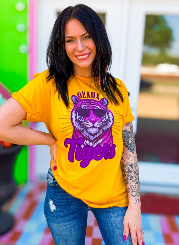 Purple And Gold For The Soul Tee• Made To Order
