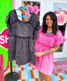 Mystic Charm Dress• Fuchsia