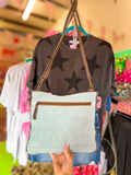 Lavender Mirage Crossbody Purse
