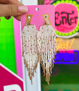 Summer Stardust Sea Bead Earrings
