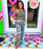 Undercover Camo Pants• Side Slit