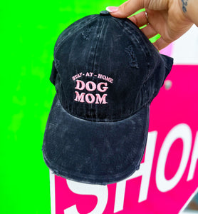Embroidered Dog Mom Cap