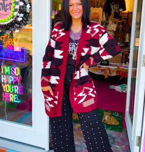Mustang Winds Sweater Cardigan