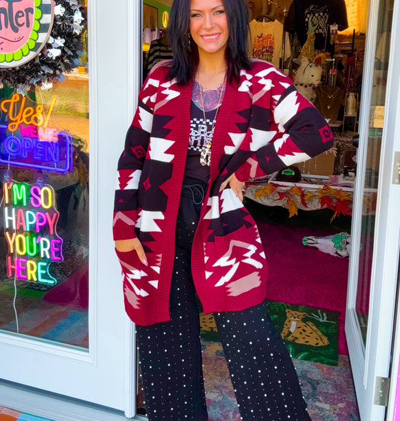 Mustang Winds Sweater Cardigan