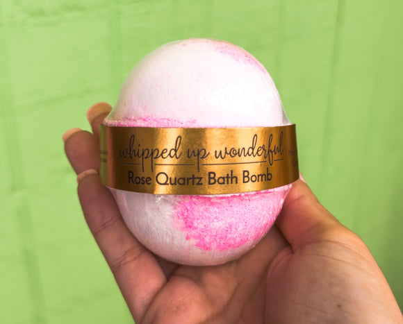 Rose Quartz Bath Bomb