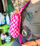 Dashpack Sling• Hot Pink Checkered