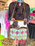 Outlaw Jewel Fringe Purse