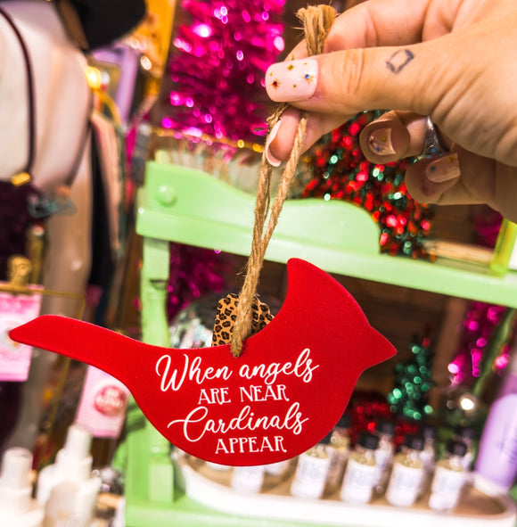 Memorial Cardinal Ornament