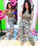 Undercover Camo Pants• Side Slit