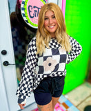 Pixel Petals Longsleeve Top