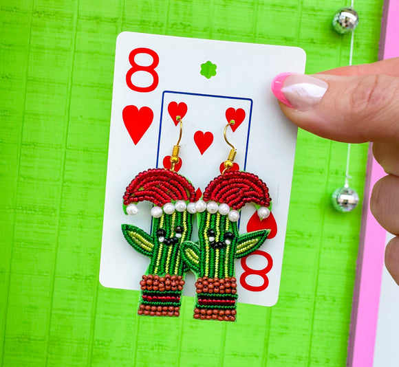 Merry Prickmas Earrings