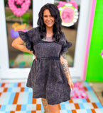 Mystic Charm Dress•Black