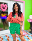 Petal Pop Shorts• Kelly Green