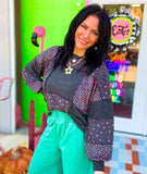 Rustic Romance Pullover Top