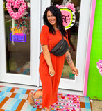 Spiced Sangria Midi Dress