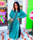 Evergreen Escape Hooded Duster