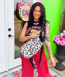 Party Leopard Print Waterproof Backpack/Bum Bag