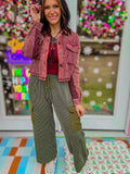 Berry Beauty Cropped Jacket