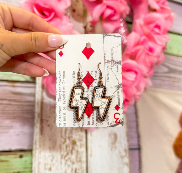 High Voltage Honey Earrings