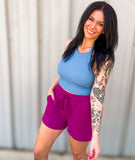 Magenta Mayhem Shorts