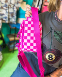 Dashpack Sling• Hot Pink Checkered