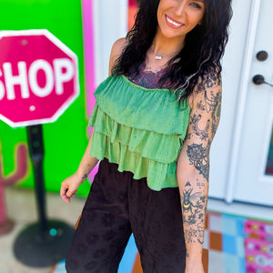 Fresh & Flirty Cami• Forest
