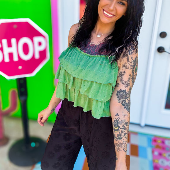 Fresh & Flirty Cami• Forest