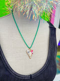 Painted Pulse Neckalce