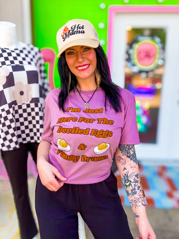 Here For The Deviled Eggs Tee• Made To Order