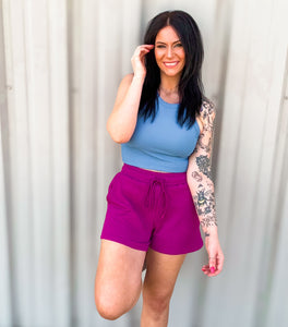 Magenta Mayhem Shorts