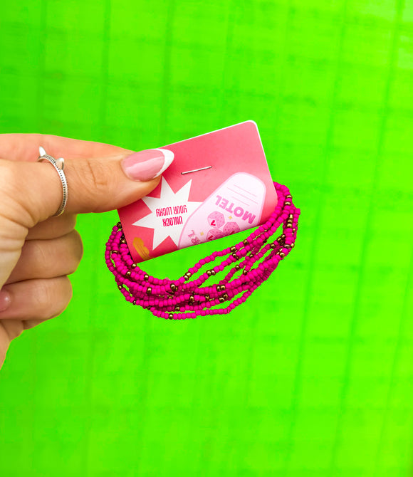 Bronco Company Bracelet Stacks • Magenta Magic