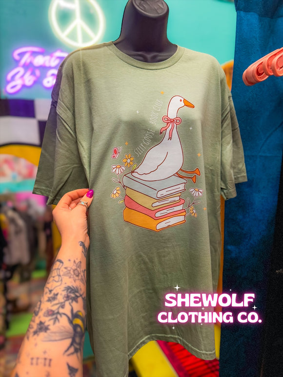 Silly Goose Book Club Made To Order Tee